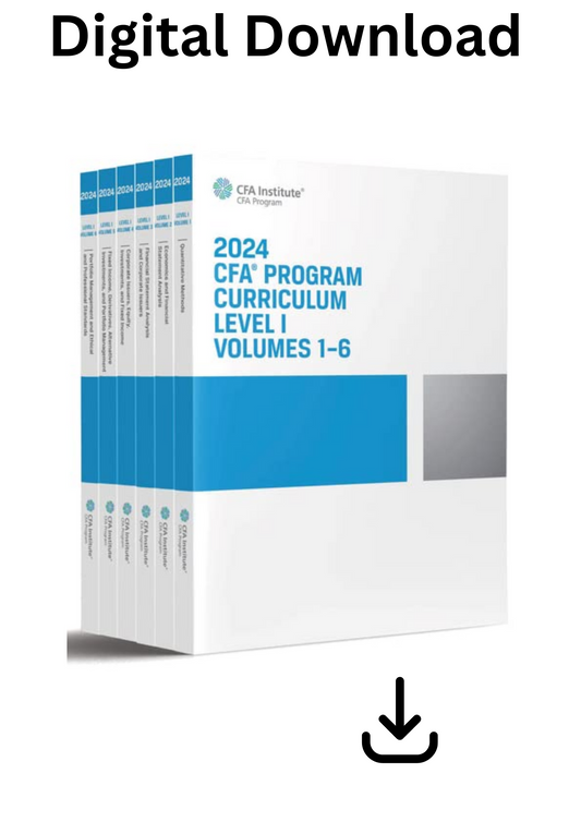 CFA Level I, CFA Part 1, CFA First Level, CFA 1st Level, Chartered Financial Analyst Level 1