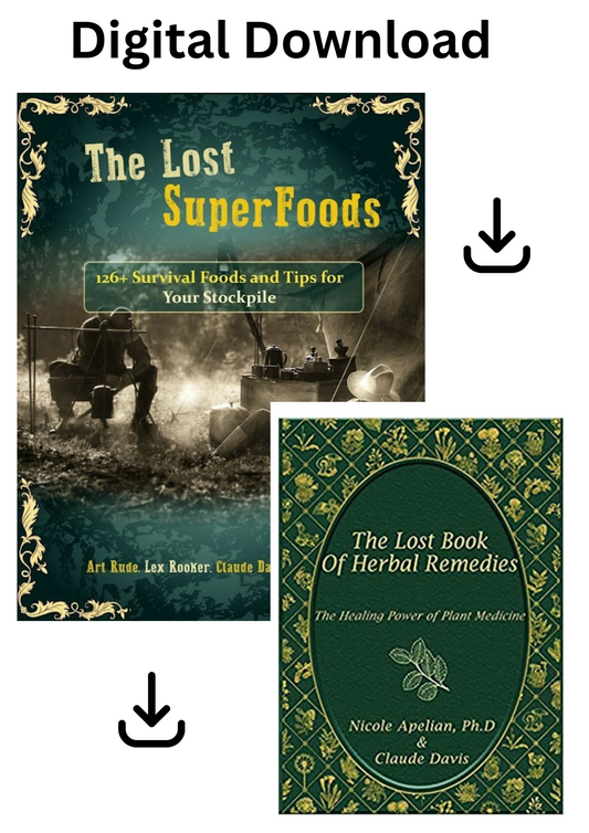 Superfoods List, The Lost Book of Herbal Remedies, The Lost Ways Book